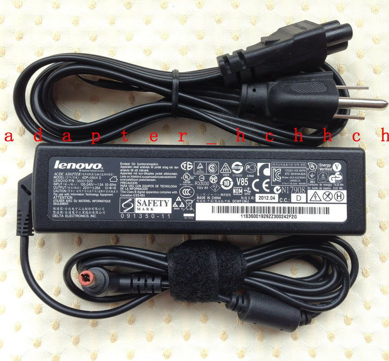 @Original Genuine OEM 65W AC Adapter for Lenovo IdeaPad Z400/Z500/P500 Notebook