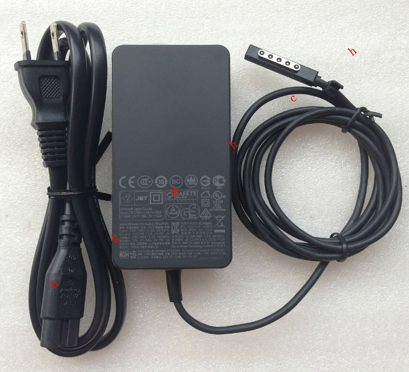 @Original OEM Microsoft 1536 48W Cord/Charger Surface Pro 2,5HX-00001 Tablet PC