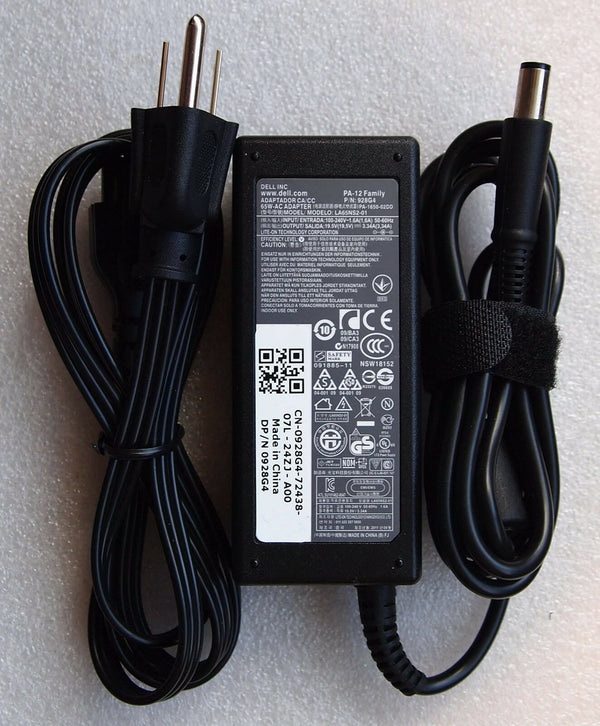 @Original OEM Dell 65W 19.5V 3.34A AC Adapter for Dell Vostro 2520,2521 Notebook