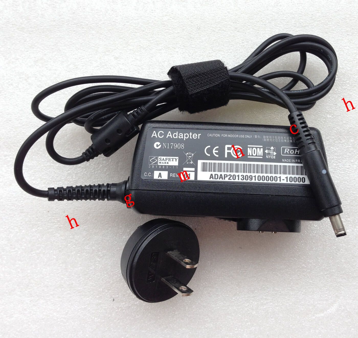 Original Genuine OEM 19.5V 45W AC Adapter Charger Fr Dell XPS 13-L322X Ultrabook