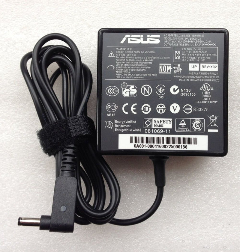 @Original Genuine OEM 65W AC Adapter&Cord for ASUS Vivobook X556UB-XX014T Laptop