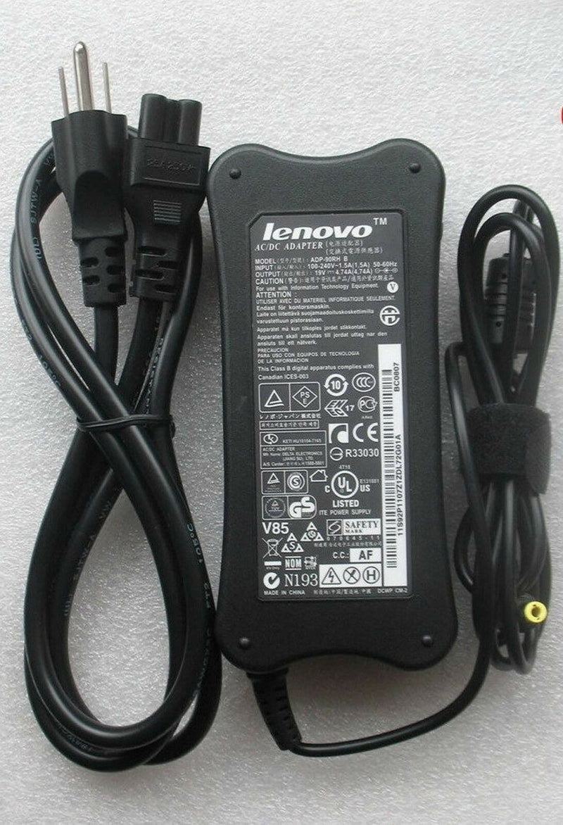 Original Lenovo 42T4458 42T4459 19V 4.74A AC Power Adapter Supply Cord/Charger