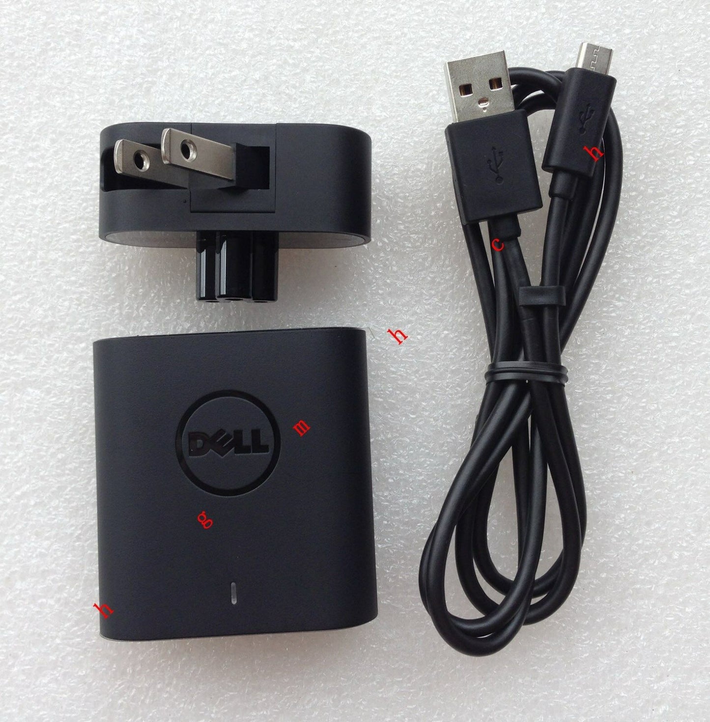 Original Genuine OEM 24W AC Adapter for Dell Venue 11 Pro i5-4210Y Tablet/Laptop