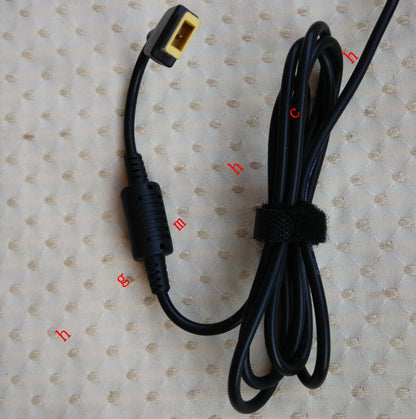 Original OEM 65W DC Car Charger for Lenovo ThinkPad T550 Yoga 20CK000YAU Laptop@