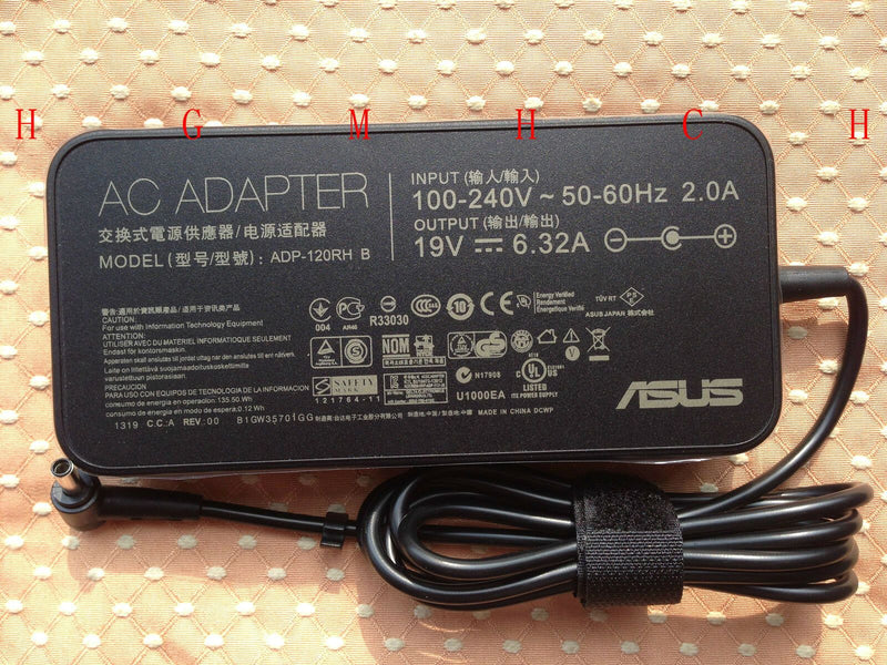Original OEM ASUS 120W AC Adapter for ASUS ROG G501JW-BHI7N12,ADP-120RH B,Laptop