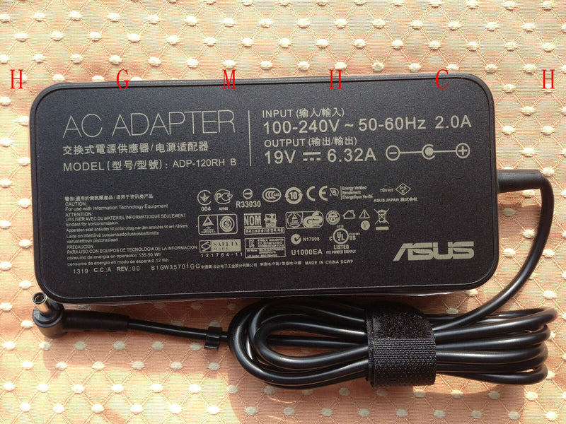 Original OEM ASUS 120W Smart AC Adapter for ROG G501JW-DM138H,ADP-120RH B,Laptop