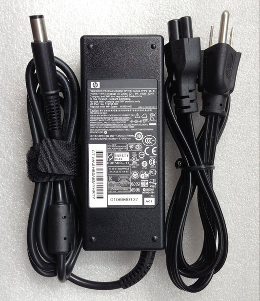 Original OEM 90W AC Power Adapter Charger for HP Compaq 6715b 6910p 6710b Laptop