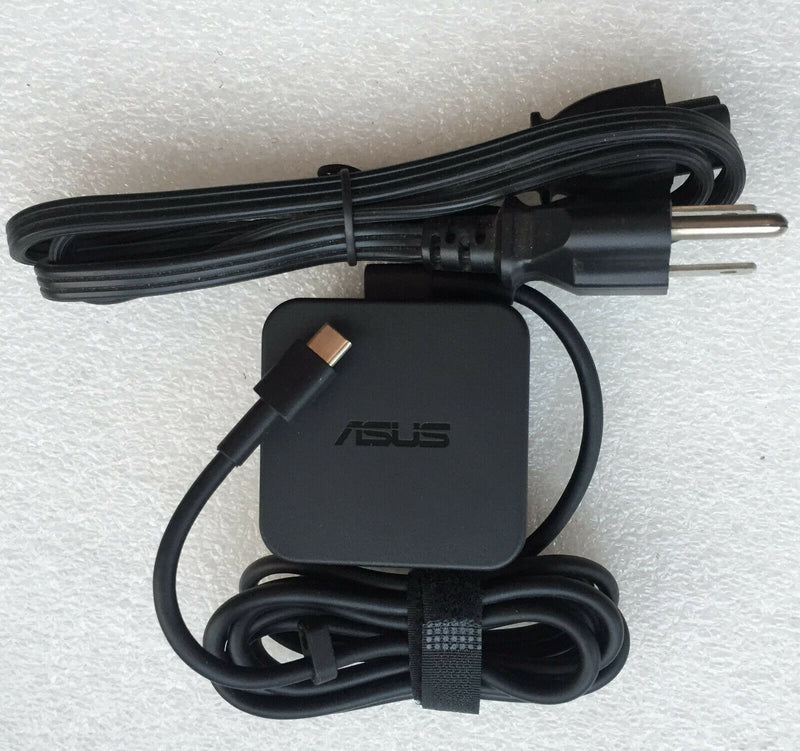 Original ASUS 45W USB Type C AC Adapter for ASUS Chromebook Flip C434TA Notebook