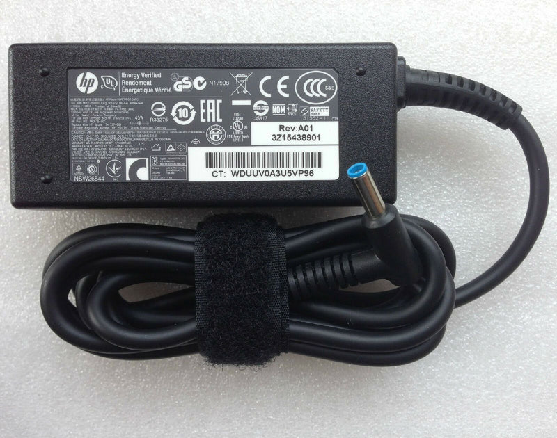 @Original OEM HP 45W Smart Cord/Charger Chromebook 14-c015dx,741727-001 Notebook