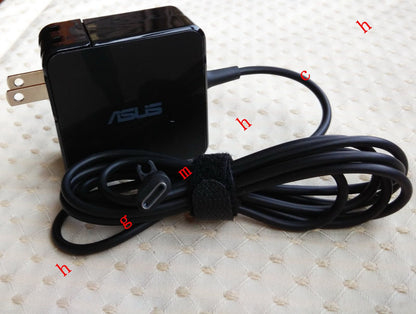 Original Genuine 45W AC Adapter for ASUS ZENBOOK 3 UX390UA-QENT2S-CB Ultrabook