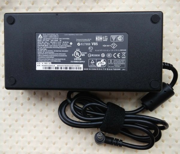 New Original OEM Delta 19.5V 9.2A AC Adapter for MSI MS-1763,ADP-180NB BC Laptop