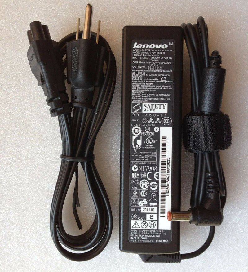 @Original Genuine OEM 65W AC Adapter for Lenovo IdeaPad V570/B570/B570e Notebook