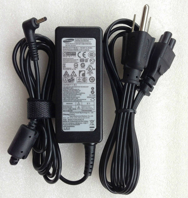 Original OEM 40W AC Adapter for Samsung NP530U3B-A02SE,530U3B-A01SE,530U3B-A01BE