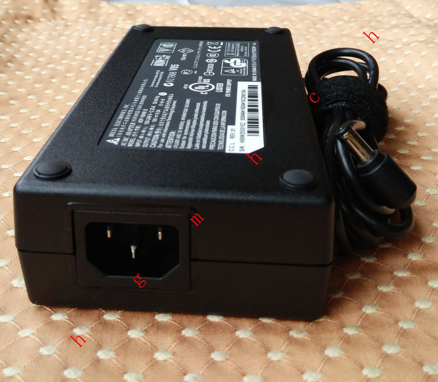 @Original OEM MSI Delta 180W 19V 9.5A AC Adapter for MSI GT70 0NC-011US Notebook