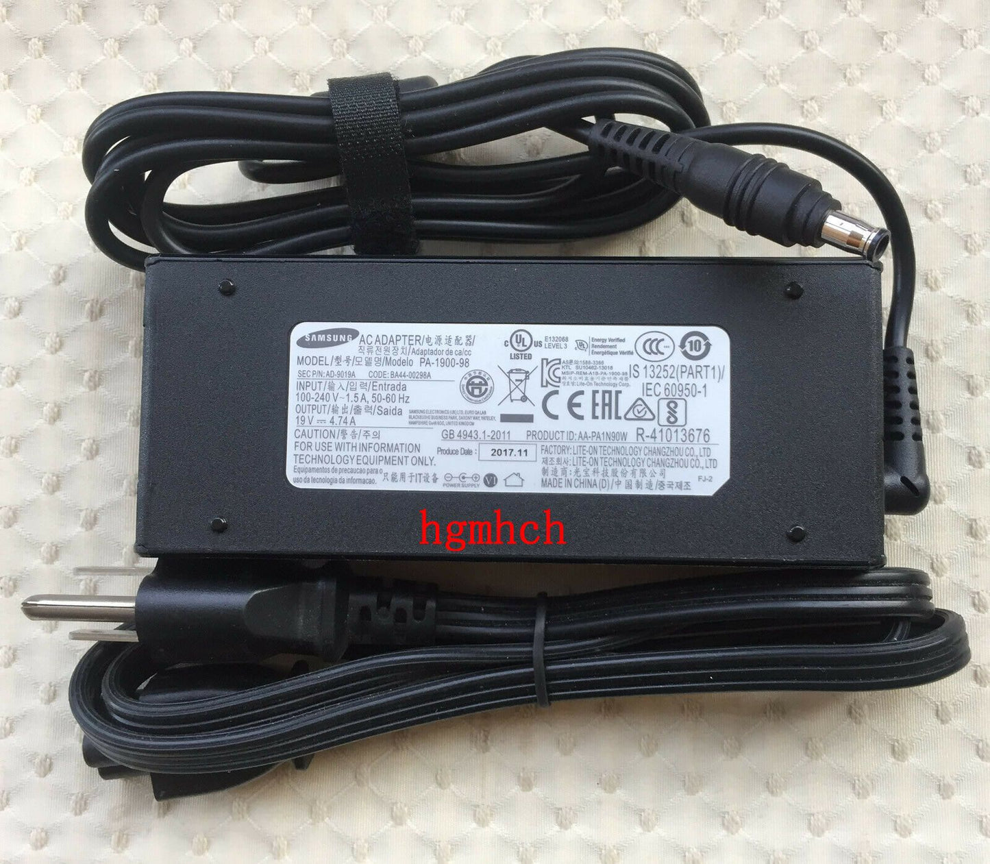 Original OEM Samsung 90W AC Adapter for Samsung DP700A7K-S02US,PA-1900-98 AIO PC