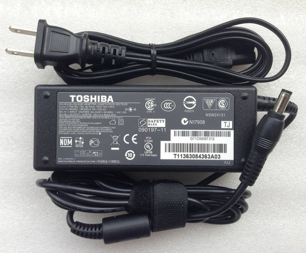 Original Genuine OEM Toshiba 75W Cord/Charger Satellite P755-S5390,PSAY1U-03W027