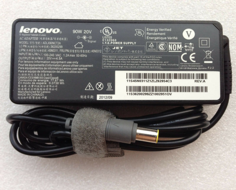 New Original OEM 90W AC Adapter for Lenovo ThinkPad E430,ADLX90NCT2A,ADLX90NDT2A