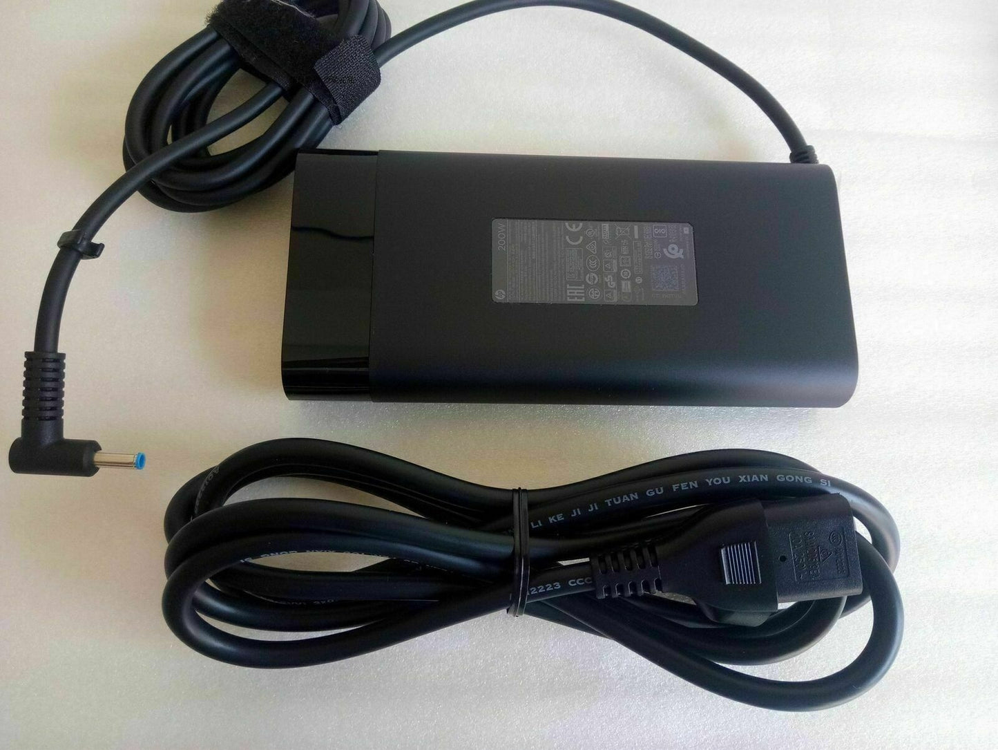 Original HP 200W AC Adapter&Cord for HP OMEN by HP Laptop 15-dc0004la,L00818-850