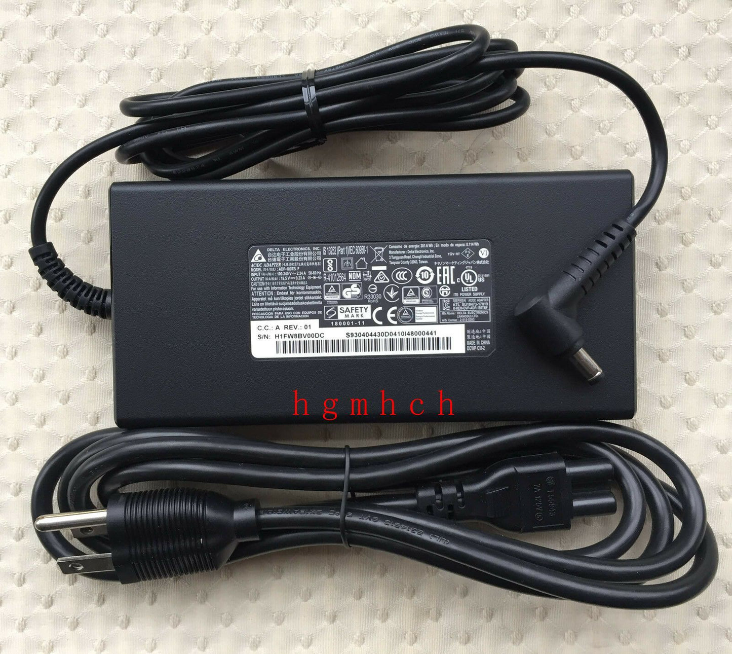 @New Original Delta 180W Slim Adapter for MSI P65 Creator 8RF-442US,ADP-180TB F