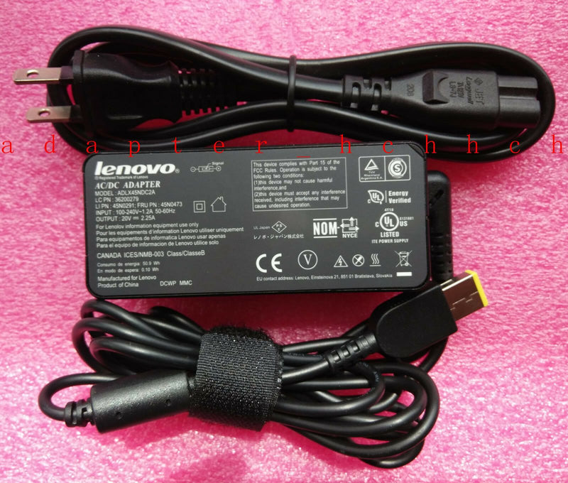 @Original OEM Lenovo Cord/Charger ThinkPad X250 20CL001BUS,20CM005KUS,20CM008AUS