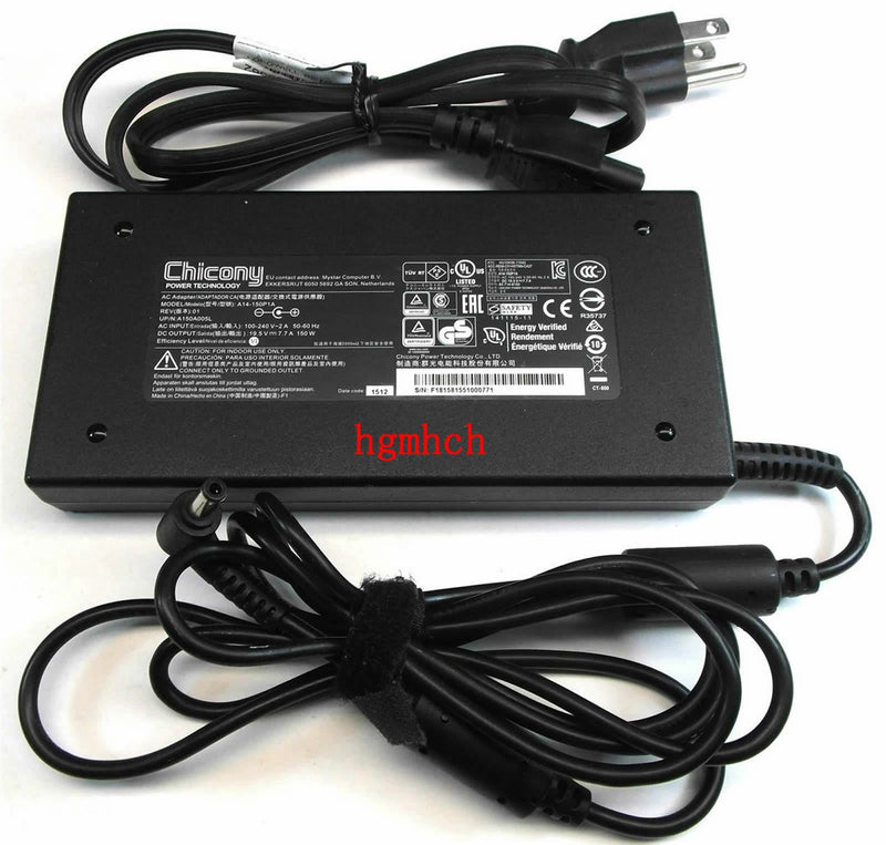 @Original OEM Chicony 150W 19.5V 7.7A AC Adapter for MSI GS40 6QE(Phantom)-005SG