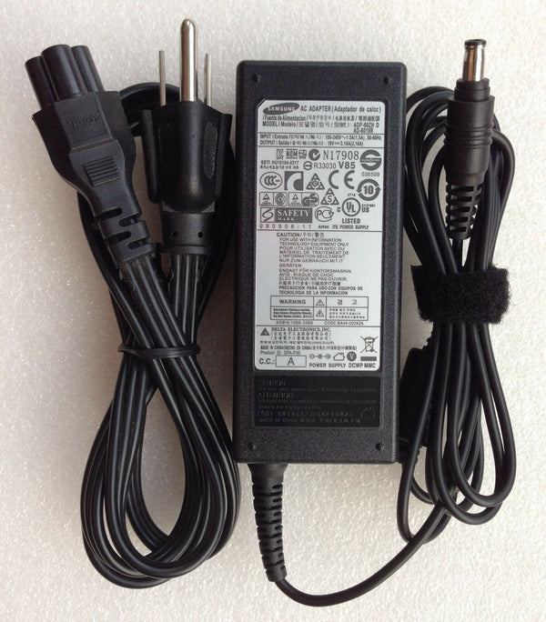 Original Samsung NP300E4C-A01US,NP300E4C-A02US,ADP-60ZH D,AD-6019R AC/DC Adapter