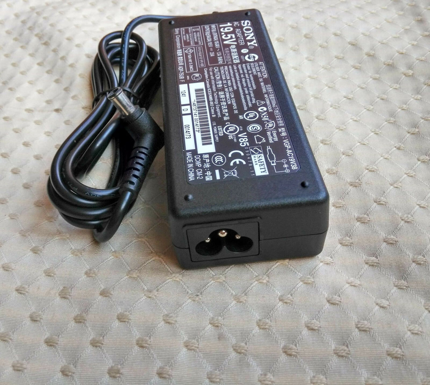 @@Original OEM Sony 19.5V 3.9A AC Adapter for Sony Bravia KDL-48R510C LCD-LED TV