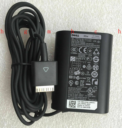 New Original OEM Dell 30W AC Adapter Cord/Charger for Dell XPS 10 J42A Tablet PC