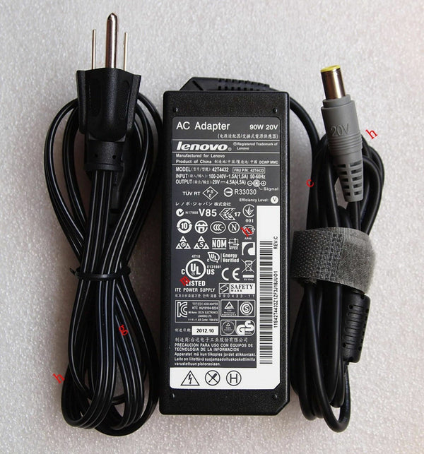 Original OEM Supply Cord Charger Lenovo Thinkpad X230/i7-3520M Tablet Notebook