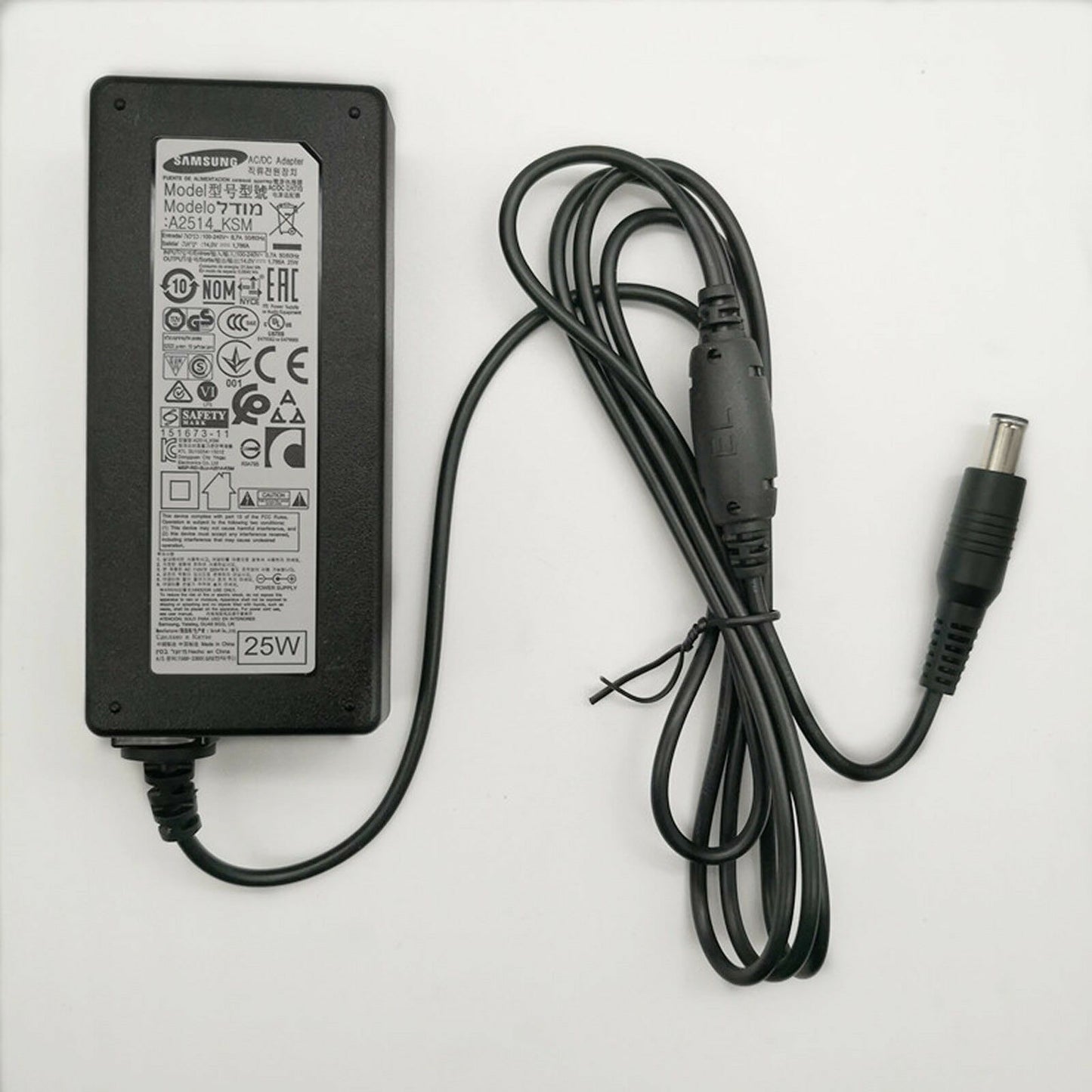 Original Samsung 14V AC Adapter for S24E391HL,LS24E391/LS24E391HL/EN LED Monitor