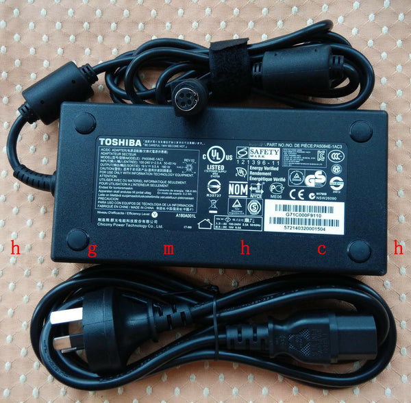 Original OEM Toshiba 180W Cord/Charger Qosmio X75-A7162KM,X75-A7163KM,X75-A7170