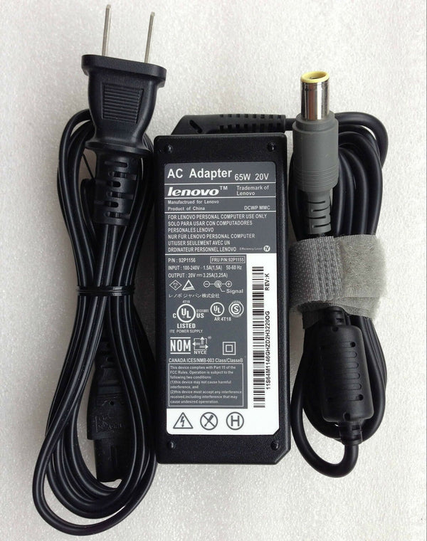 ORIGINAL AC Power Adapter Battery Charge 65W for IBM LENOVO ThinkPad X61s X61LS