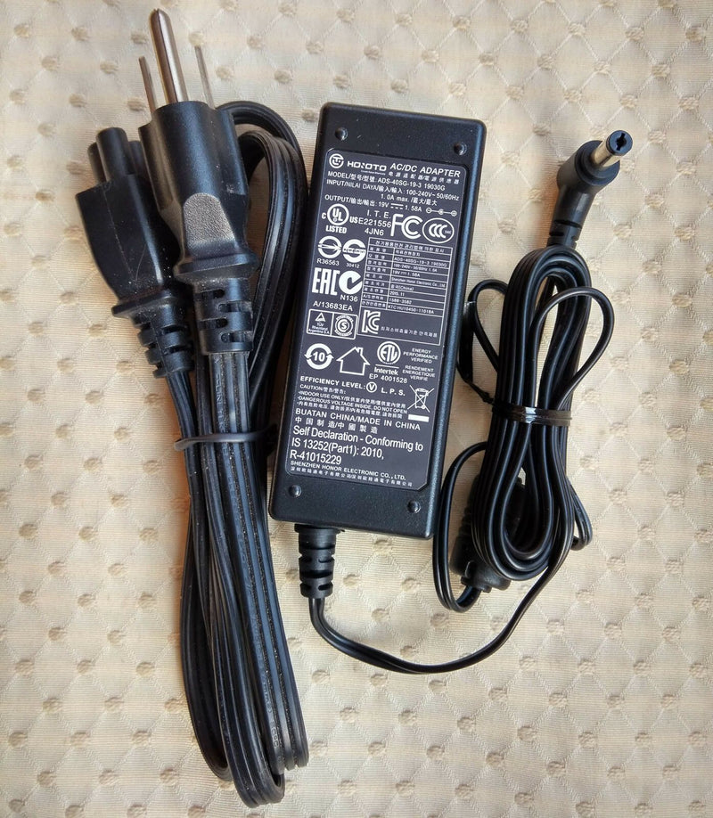 New Original OEM Hoioto AC/DC Adapter Charger ADS-40SG-19-3 19030G 19V 1.58A 30W