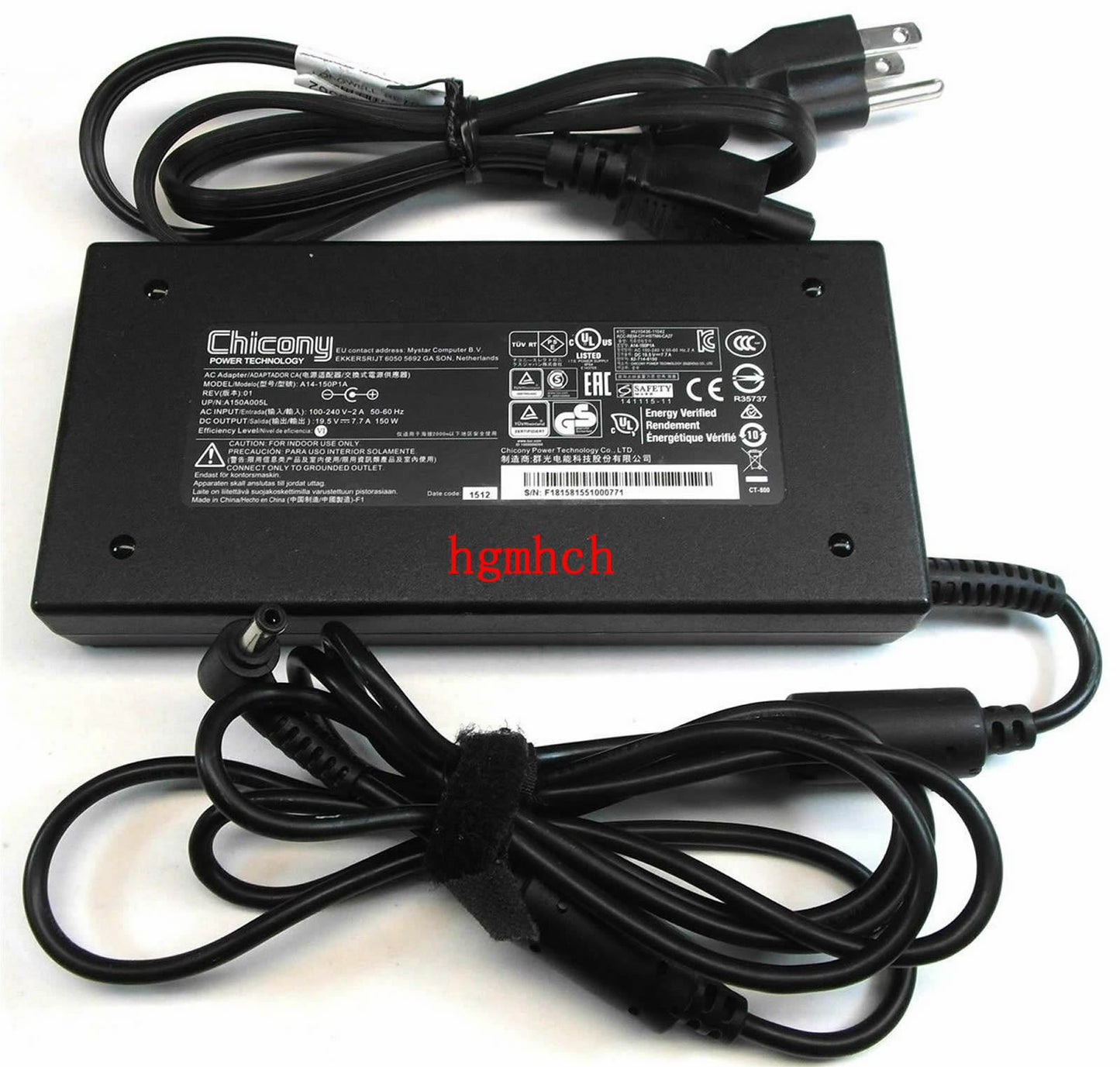 @Original OEM Chicony 150W AC Adapter for MSI GS40 6QE(Phantom)-003US,A14-150P1A