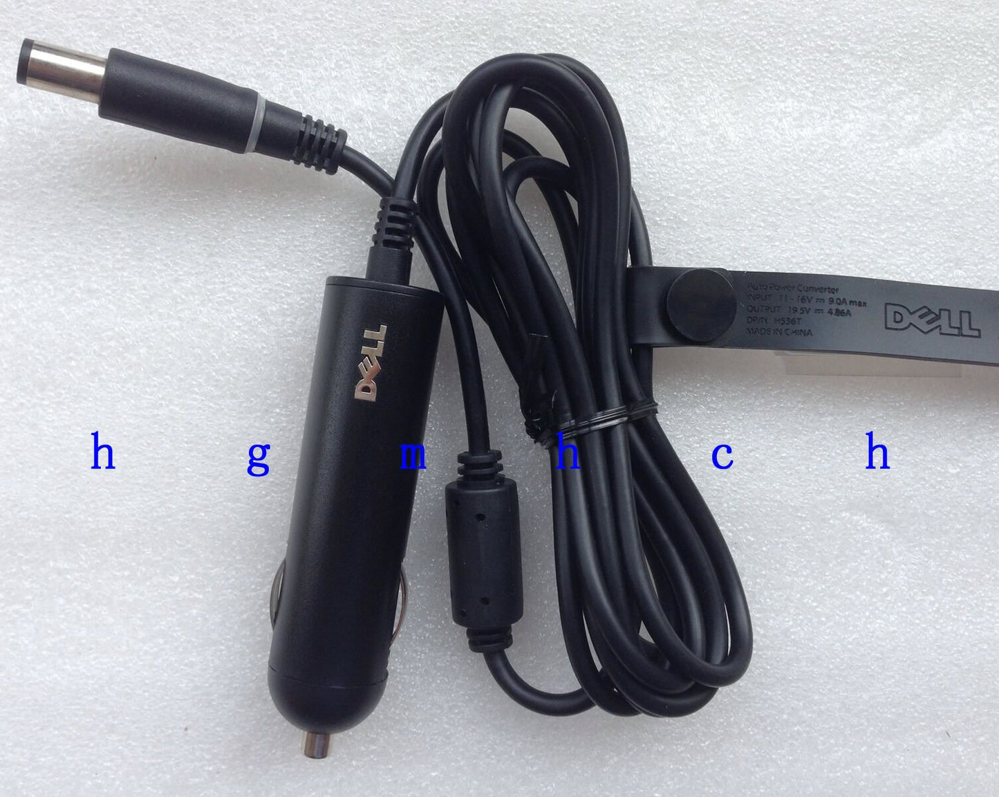 Original OEM Dell 90W Auto-Air DC Adapter for Alienware M11x, M11x R2, M11x R3