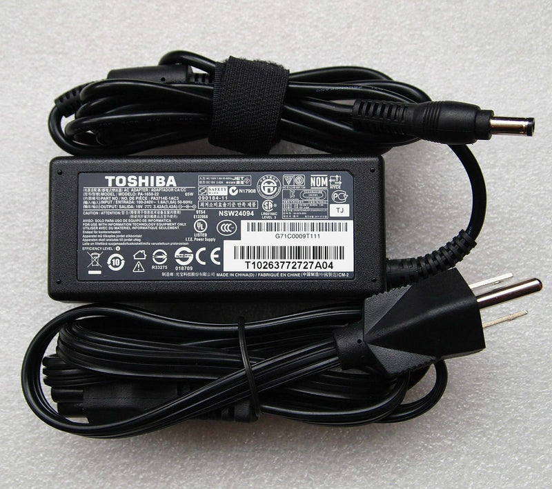 Original OEM Battery Charger Toshiba Satellite A135-S4527 A200 A215 l455d-s5976