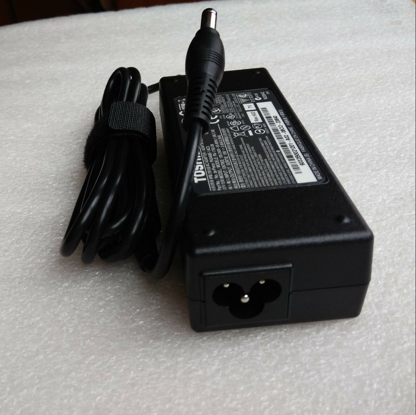 Original OEM Battery Charger 19V 3.95A TOSHIBA V85 R33030 ADP-75SB,PA-3715E-1AC3