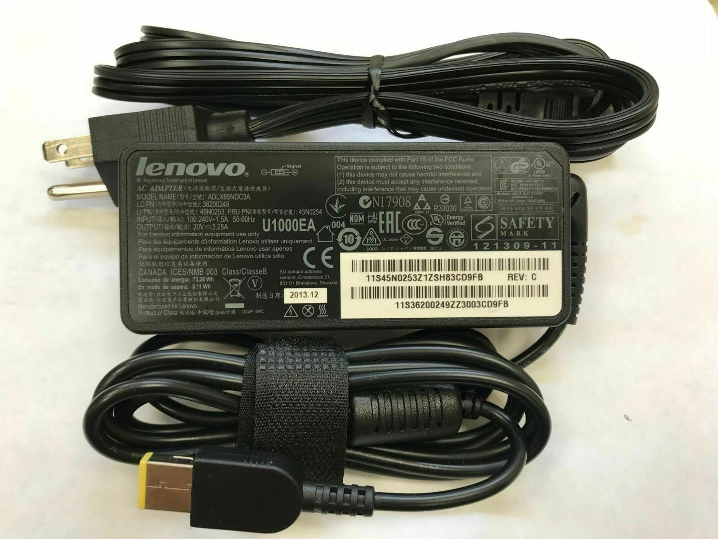 Original OEM AC/DC Adapter for Lenovo ThinkPad E531 68855YU,ADLX65NDC3A/36200249