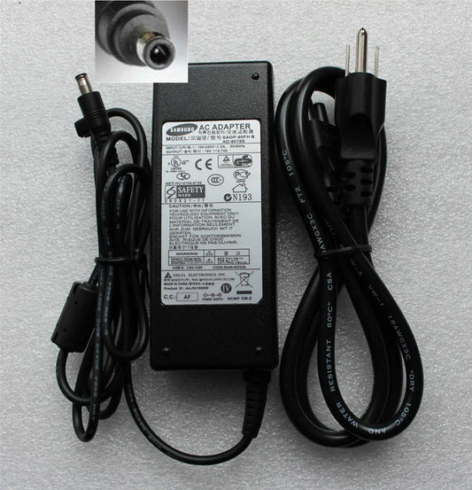Original 90W Battery Charger for Samsung Series 3 NP305V5A-A09US/ NP305V5A-A0EUS