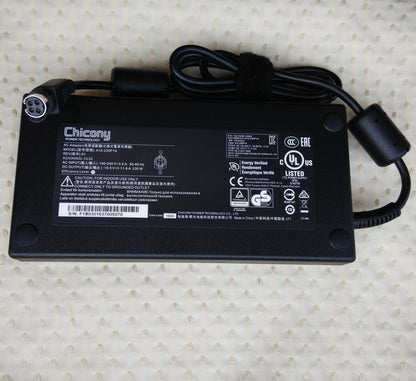 Original OEM MSI WT73VR 7RM-687US WorkStation,A12-230P1A 230W Chicony AC Adapter