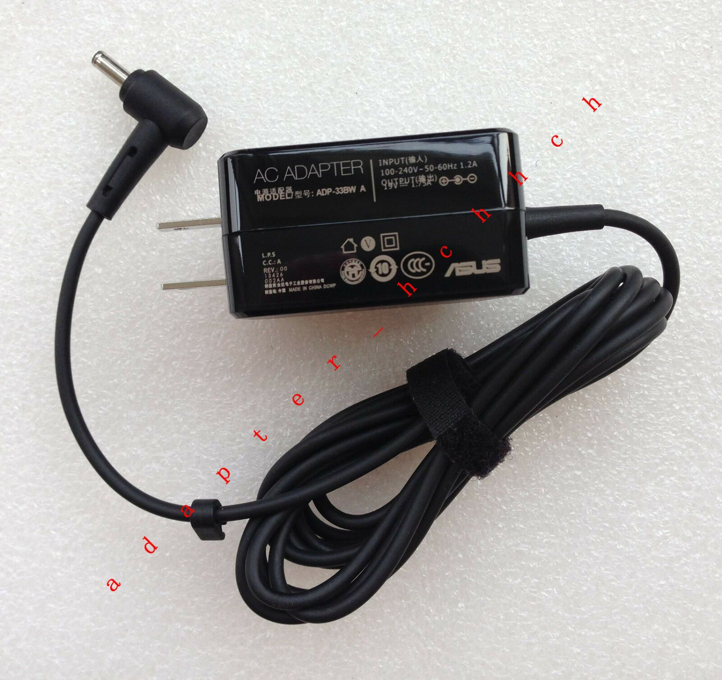 New Original OEM ASUS 33W 19V AC Adapter for ASUS Eeebook E402SA-UB03-BL Laptop