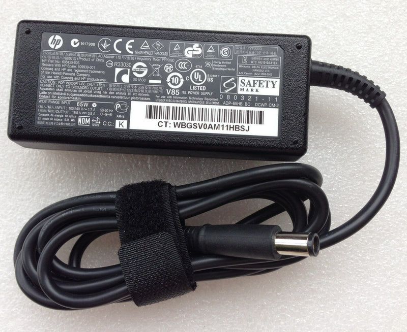 Original OEM HP 65W 18.5V 3.5A AC Adapter for HP Pavilion DM1-3248CA Notebook PC