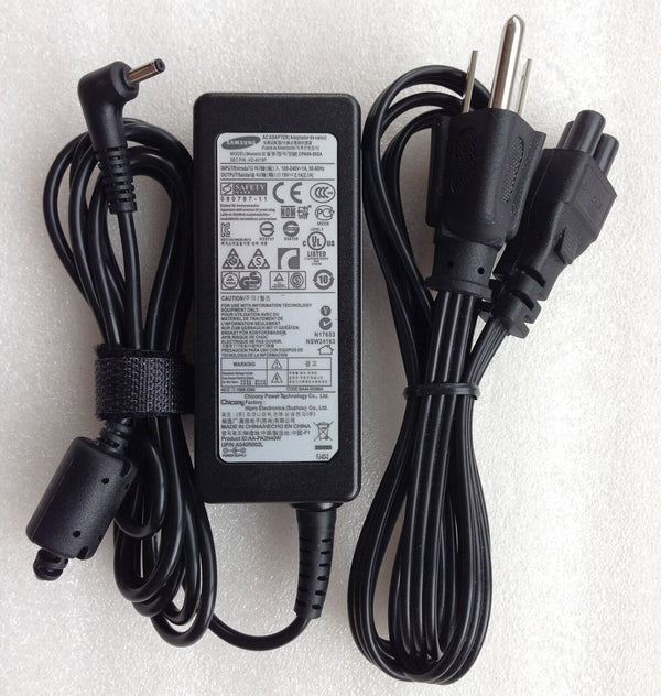 Original OEM Samsung Series 5 530U3B-A02CA NP530U3B-A01US 40W AC Adapter Charger