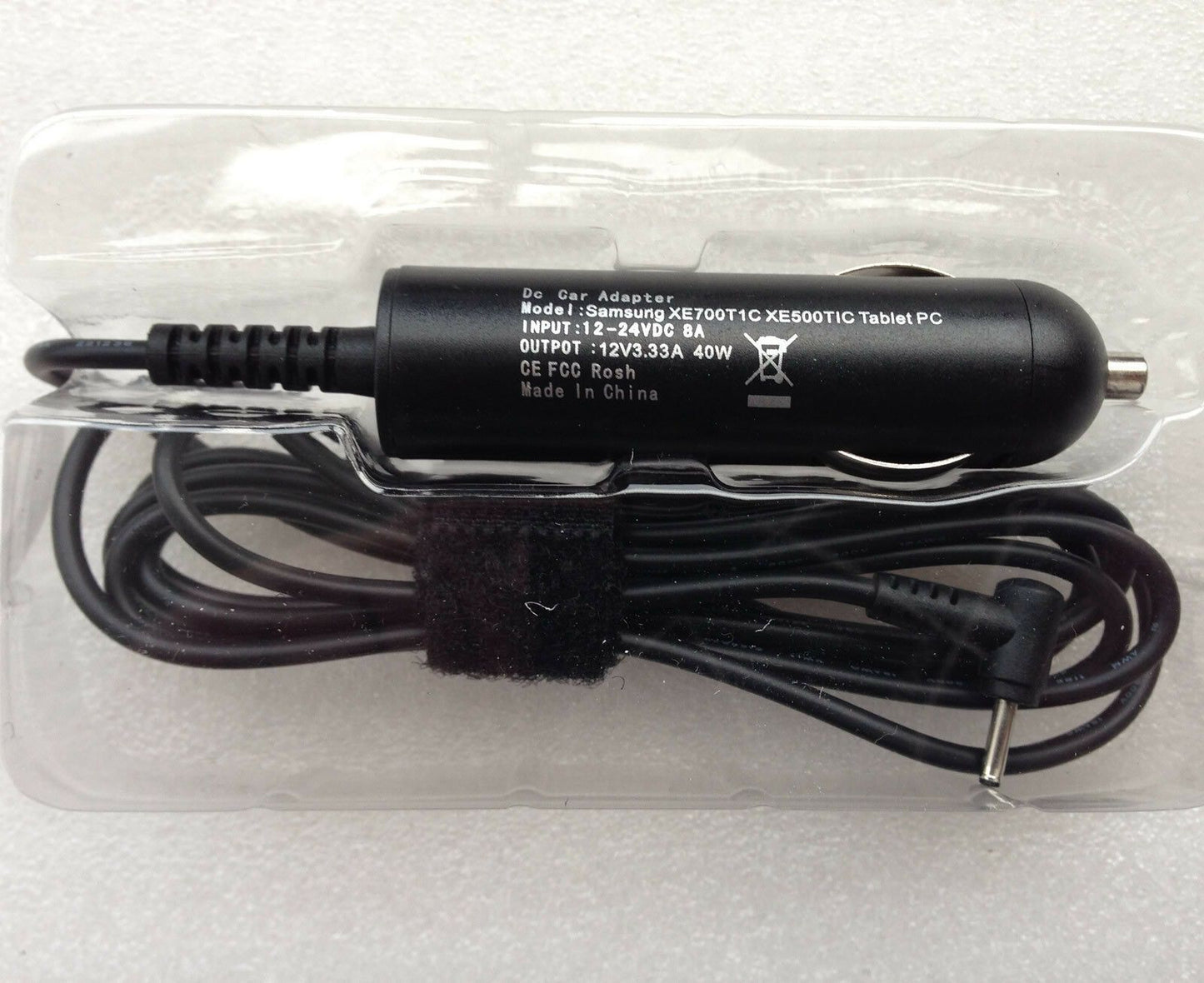 Original Genuine OEM 40W Car Charger Sumsung ATIV Smart XE500T1C-A01AU Tablet PC