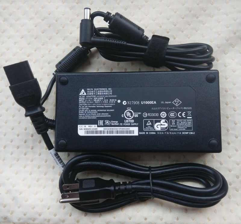 Original Delta MSI 230W AC Adapter for MSI GT72VR 6RD-033US,ADP-230EB T Notebook