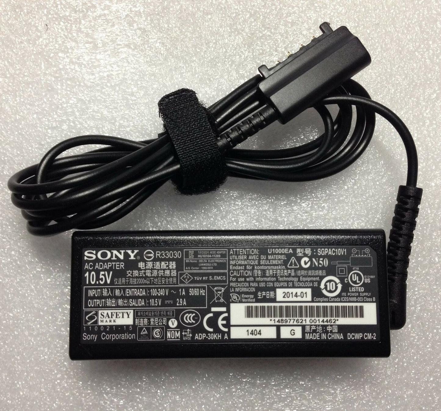 Original OEM Sony SGPAC10V1,ADP-30KH Power Charger Xperia Tablet S SGPT11 Series