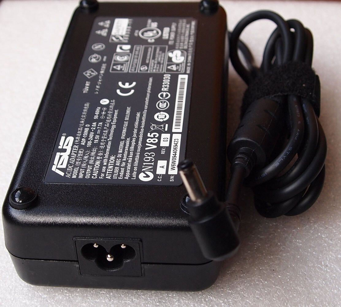 Original Genuine OEM ASUS 150W AC Power Adapter Cord/Charger G53SX-DH71 Notebook