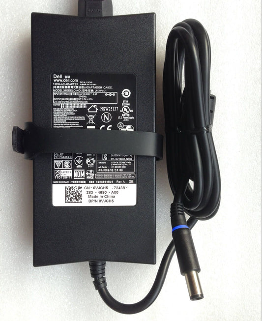 Original Genuine OEM Dell 130W Slim AC Adapter Charger Inspiron 15R N5110 Laptop