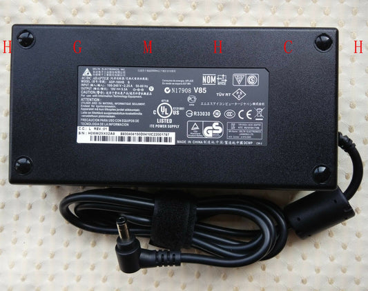 New OEM MSI Delta 180W Cord/Charger GT70 0NE-277US,GT70 0NE-609US,GT70 0NE-609US