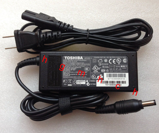 Original OEM Toshiba 65W Charger Portégé R700-15R,R830-11Q,R930-115,PA3917U-1ACA